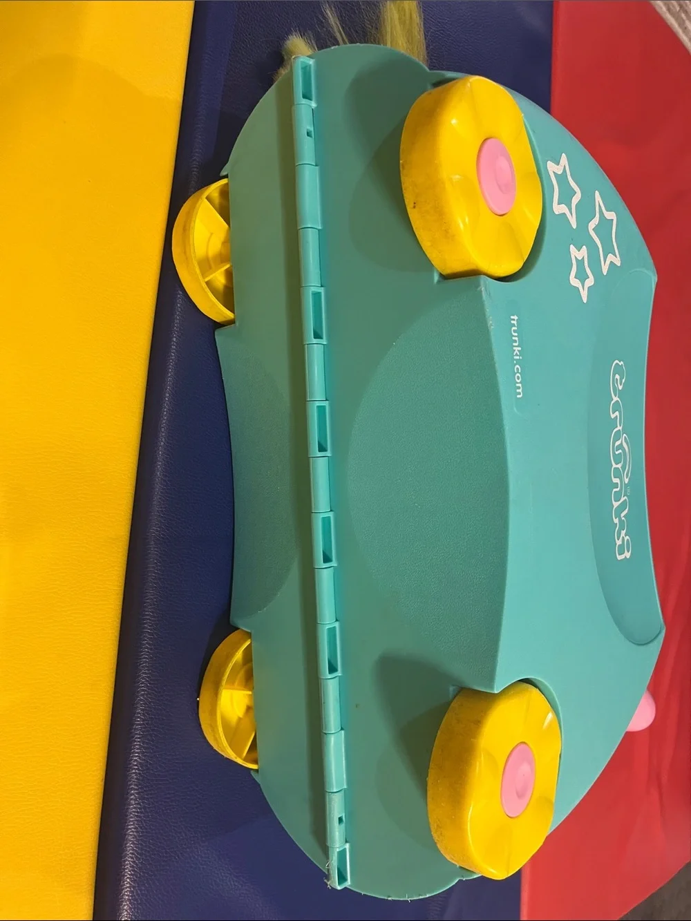 Unicorn Trunki Teal Ride-On Suitcase